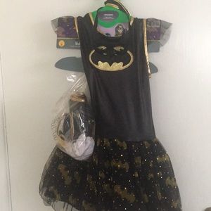 Batgirl costume for ages 10 + used once only